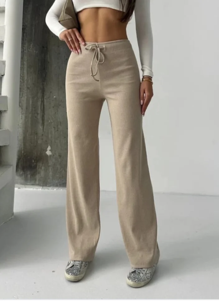 Kadın Modern Bej Pantolon