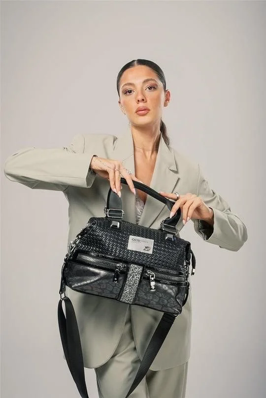Olwa Siyah Cilt Kol Ve Omuz Çantası