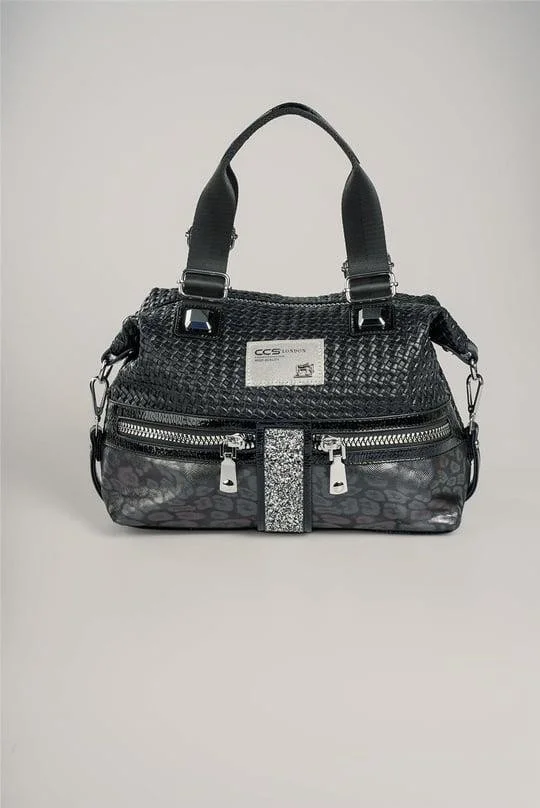 Olwa Siyah Cilt Kol Ve Omuz Çantası