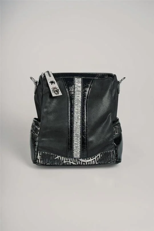 Ejya Siyah Cilt Kol Ve Omuz Çantası