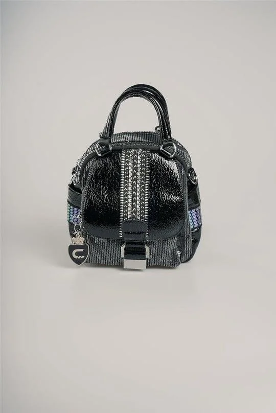 Atey Siyah Cilt Kol Ve Omuz Çantası