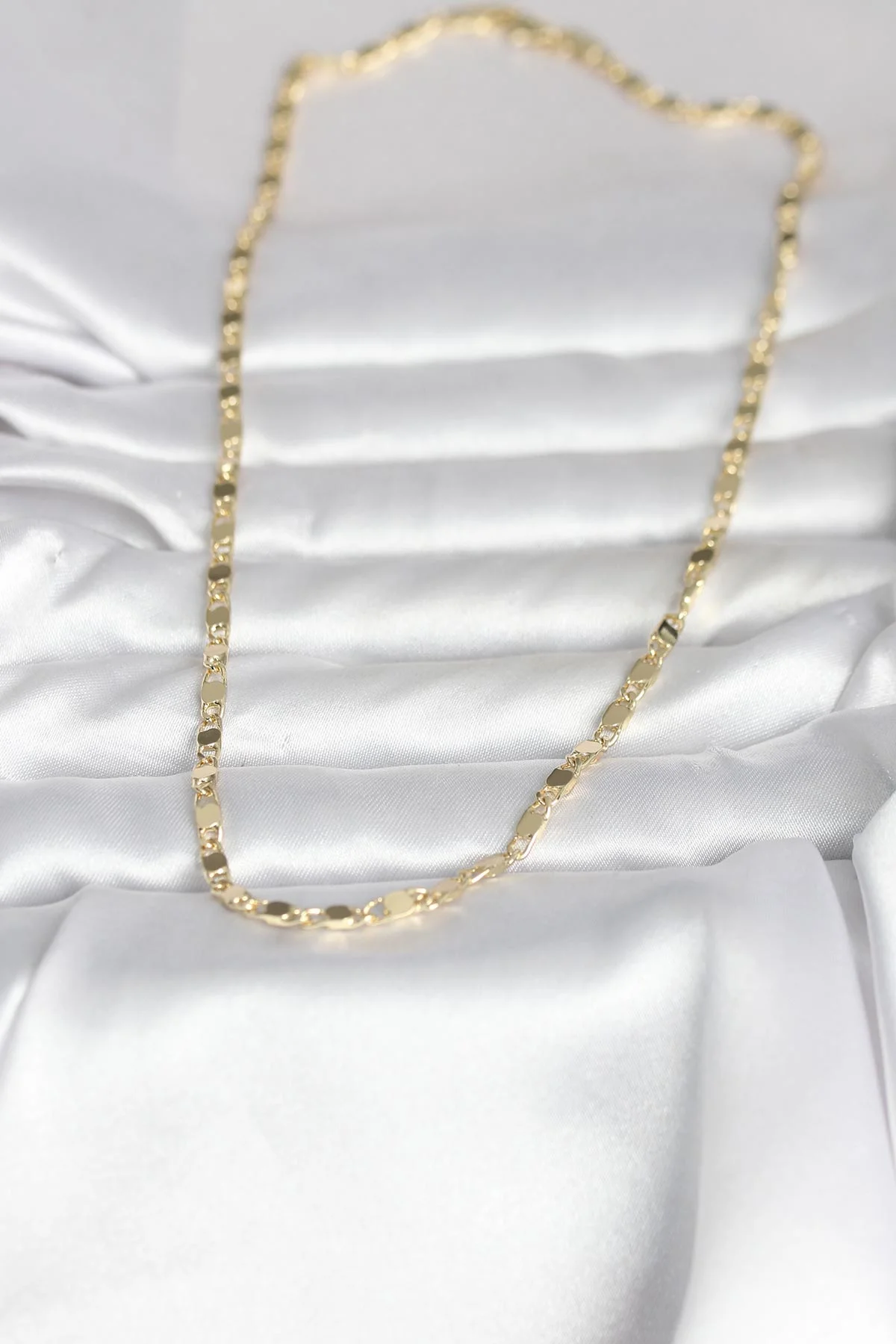 CM 14K Gold Renk Arpa Model 45 cm Kadın Kolye