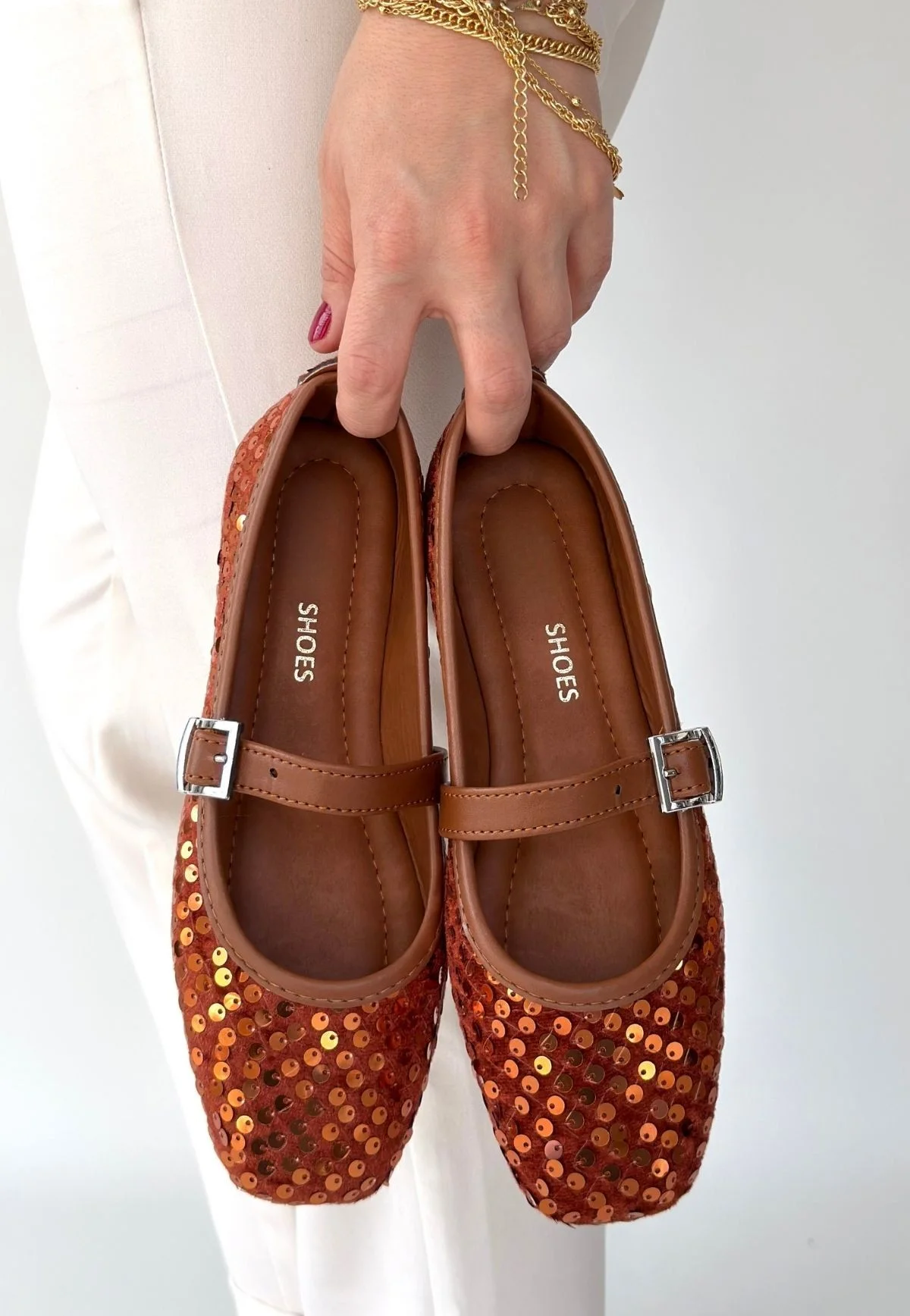 Moden Taba Süet Babet Ayakkabı