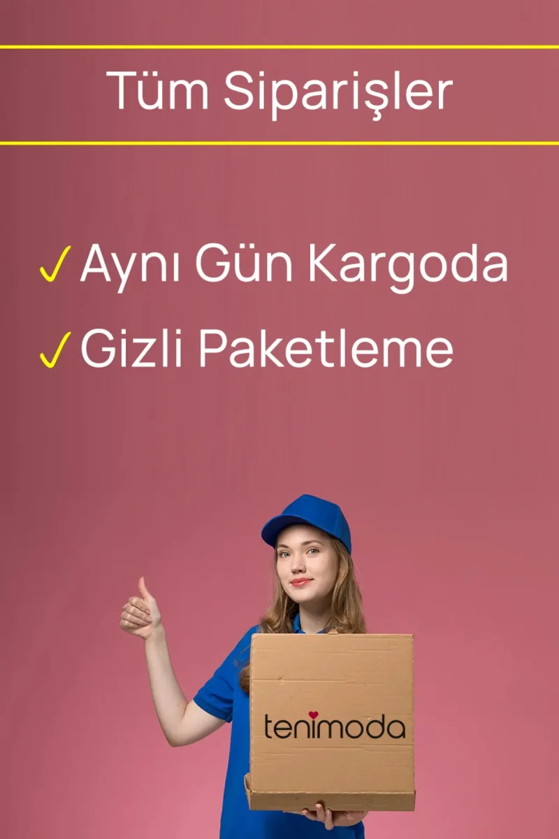 Kırmızı Dantelsiz Jartiyer Çorabı Brf5555