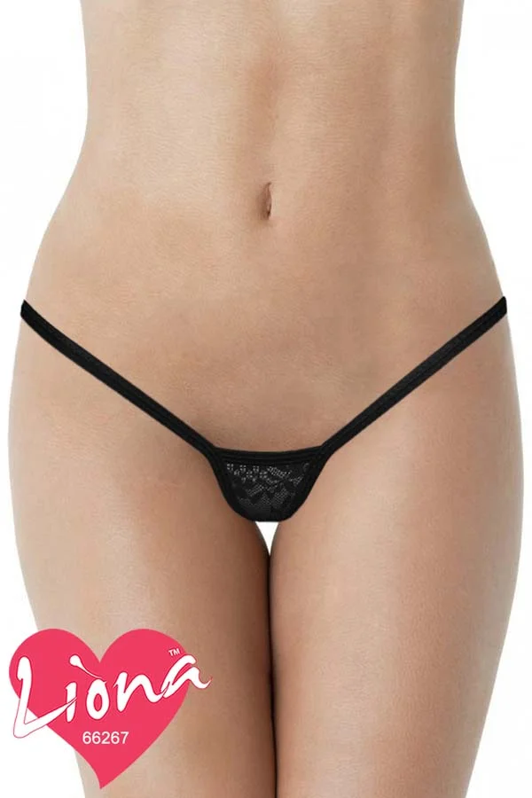 Dantelli Mini Büyük Beden Tanga