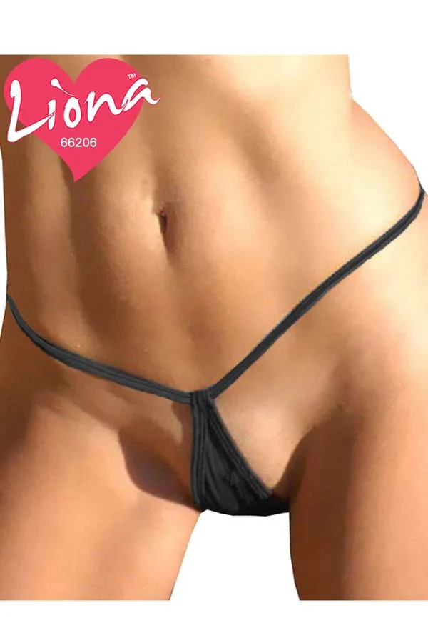 Büyük Beden Siyah Tanga