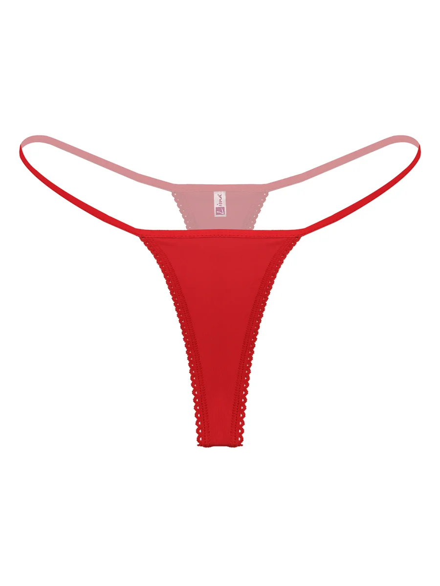 Kırmızı Fantazi Giyim Kadın Fantezi String