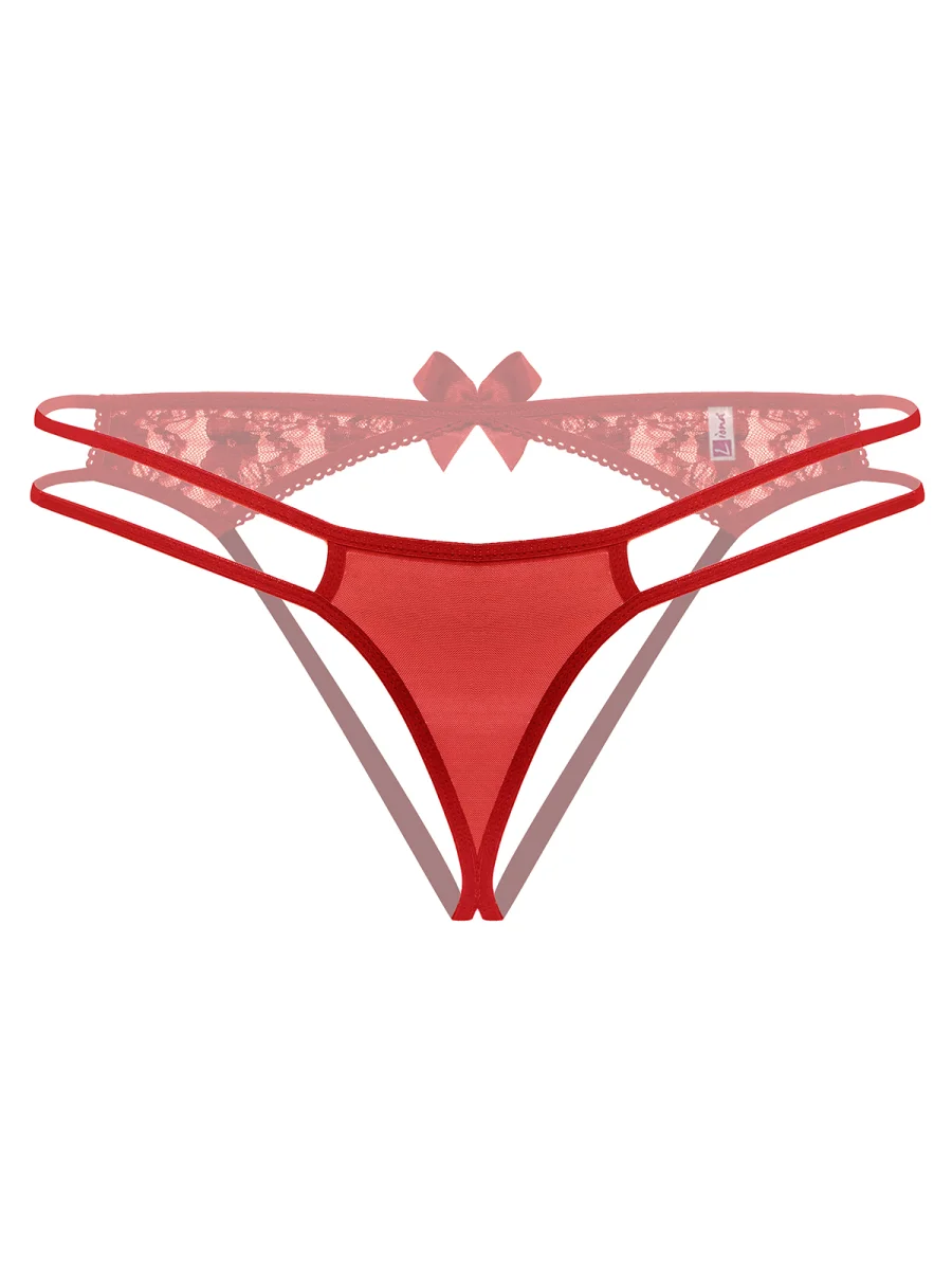 Arkası Açık Büyük Beden Fantezi Bato Külot Tanga