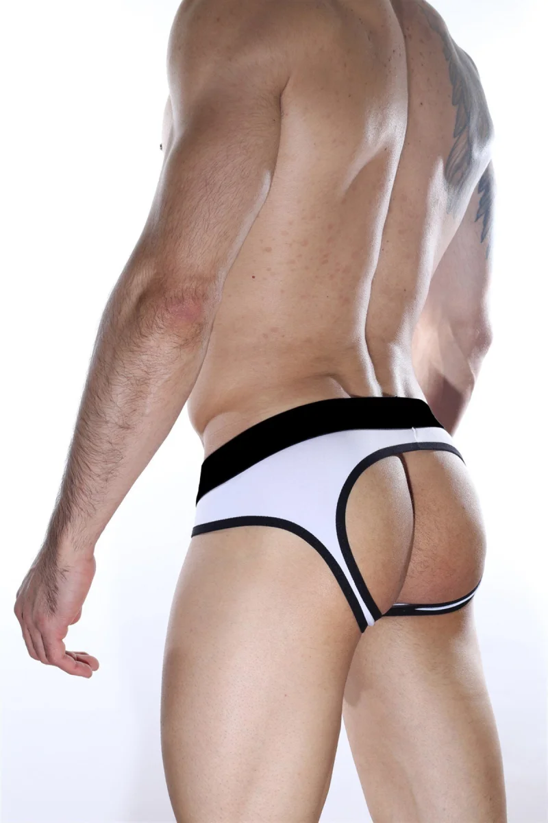 Beyaz Jockstrap