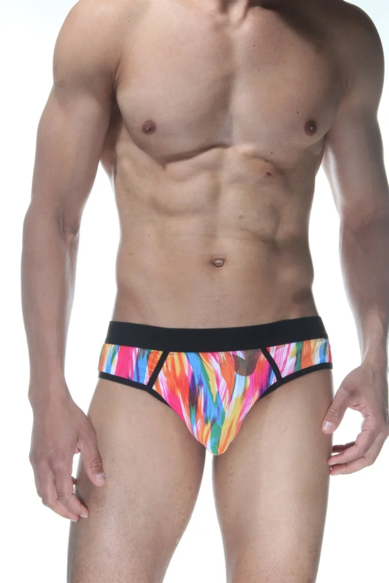 Renkli Jockstrap Fantezi İç Giyim