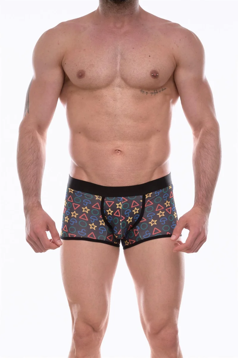 Don Moris Erkek  Desenli Mini Boxer