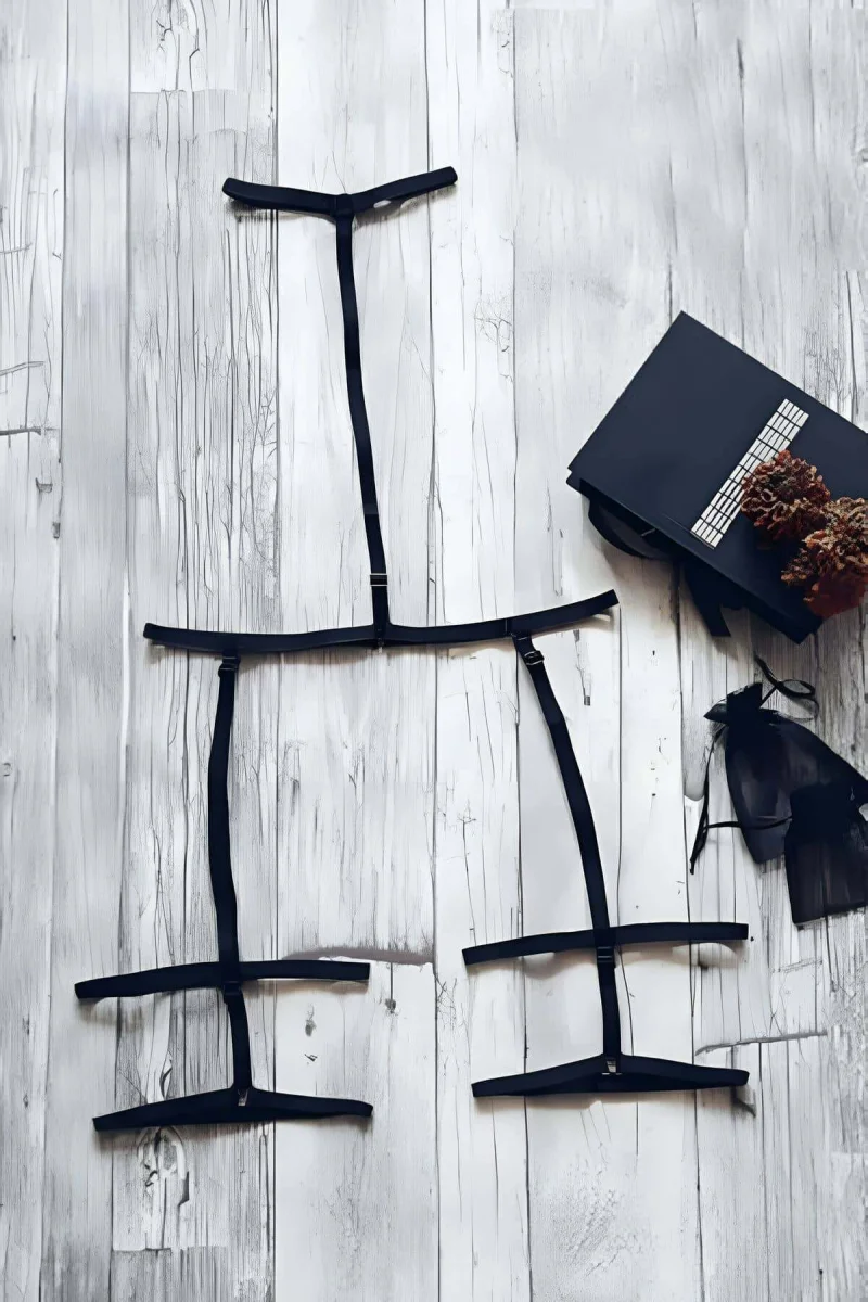 Bel - Boyun Ve Bacaktan Bağlamalı Harness Jartiyer - Brf150