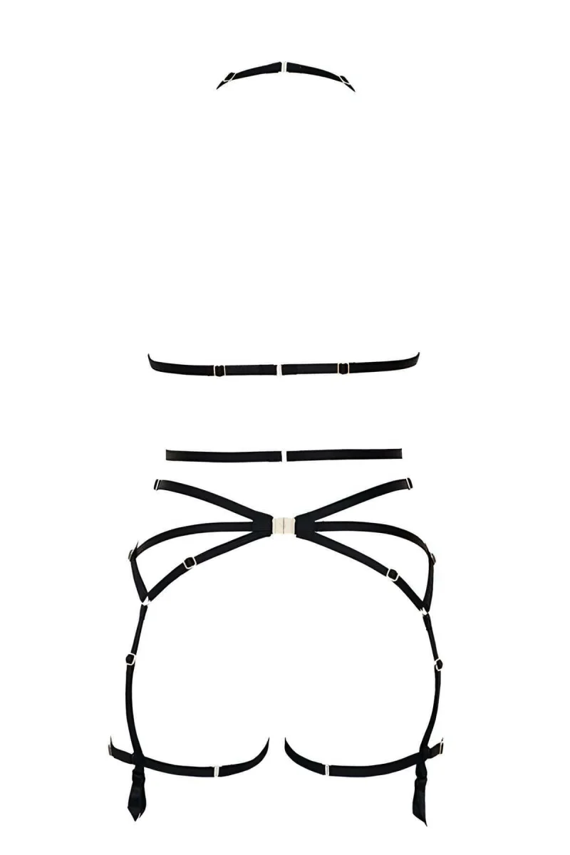 Şık Ve Seksi Harness  Jartiyer - Brf348