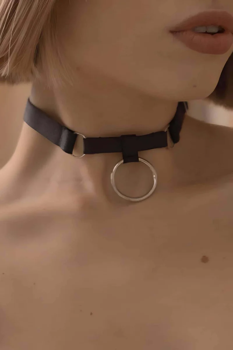 Lastik Bel Korse Harness, Fantazi İç Giyim Harness - Brf831