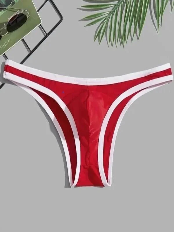 Erkek  Biyeli Kırmızı Brazillian Slip
