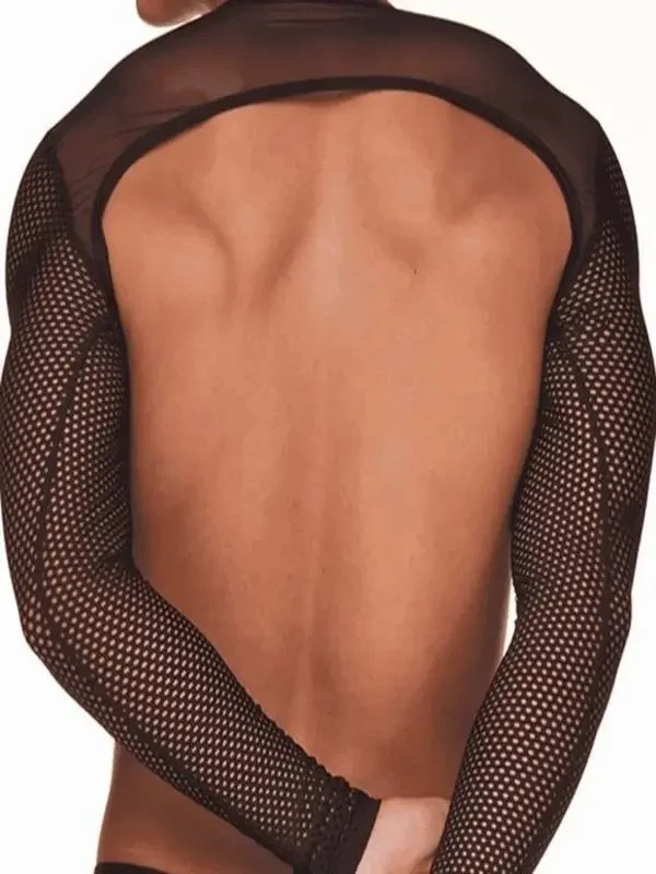 Erkek  Fantezi Metalli Bolere İç Giyim