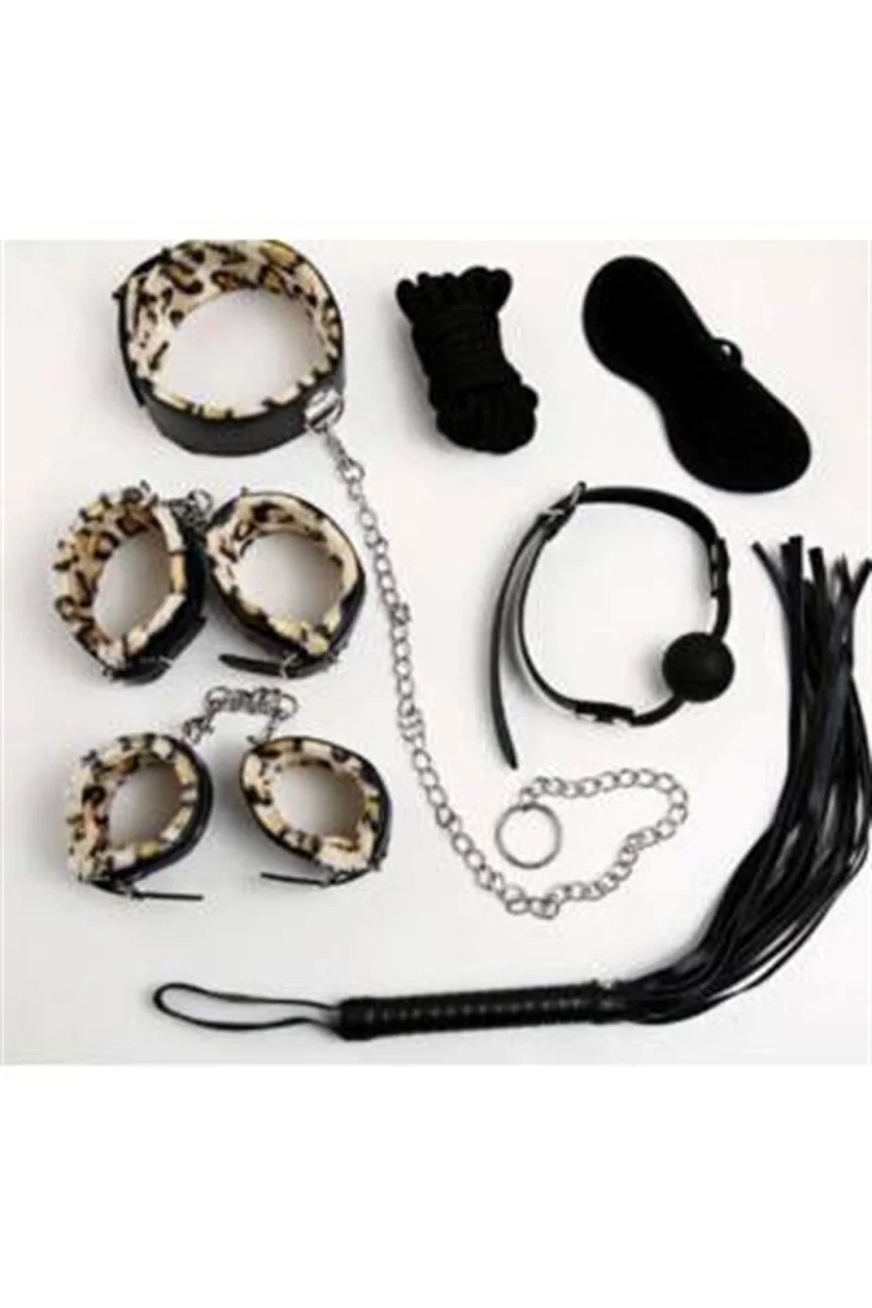 Grinin 50 Tonu Fantazi Kelepçe Kırbaç Seti