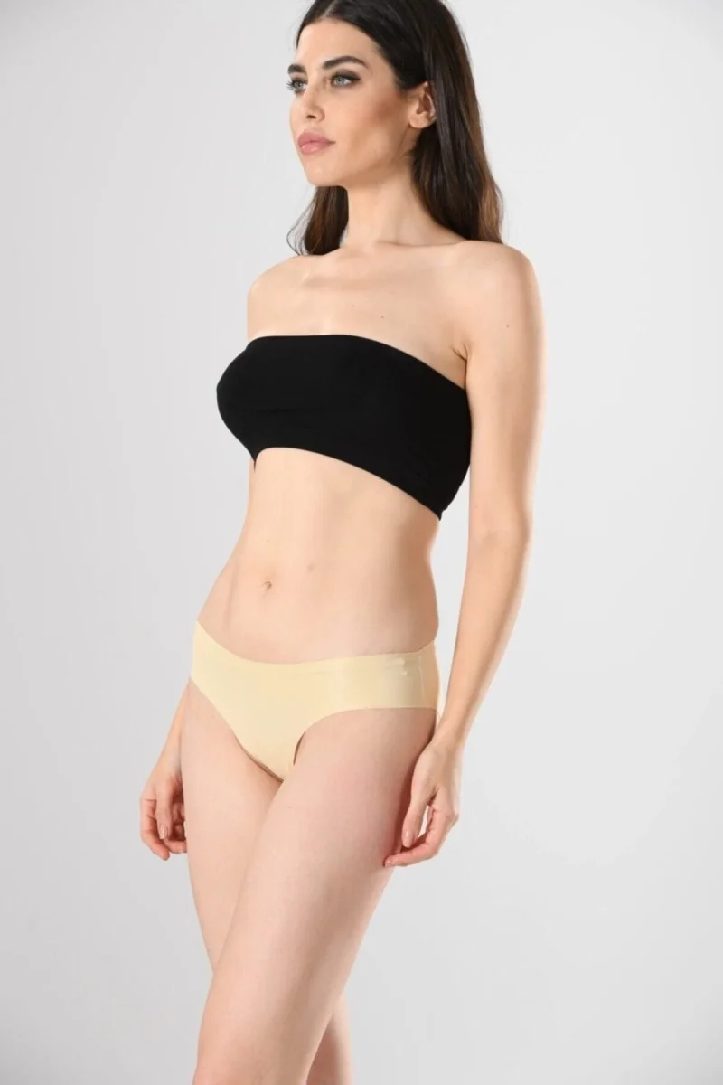 Miss Fit 12583 Lazer Kesim Silikonlu Slip