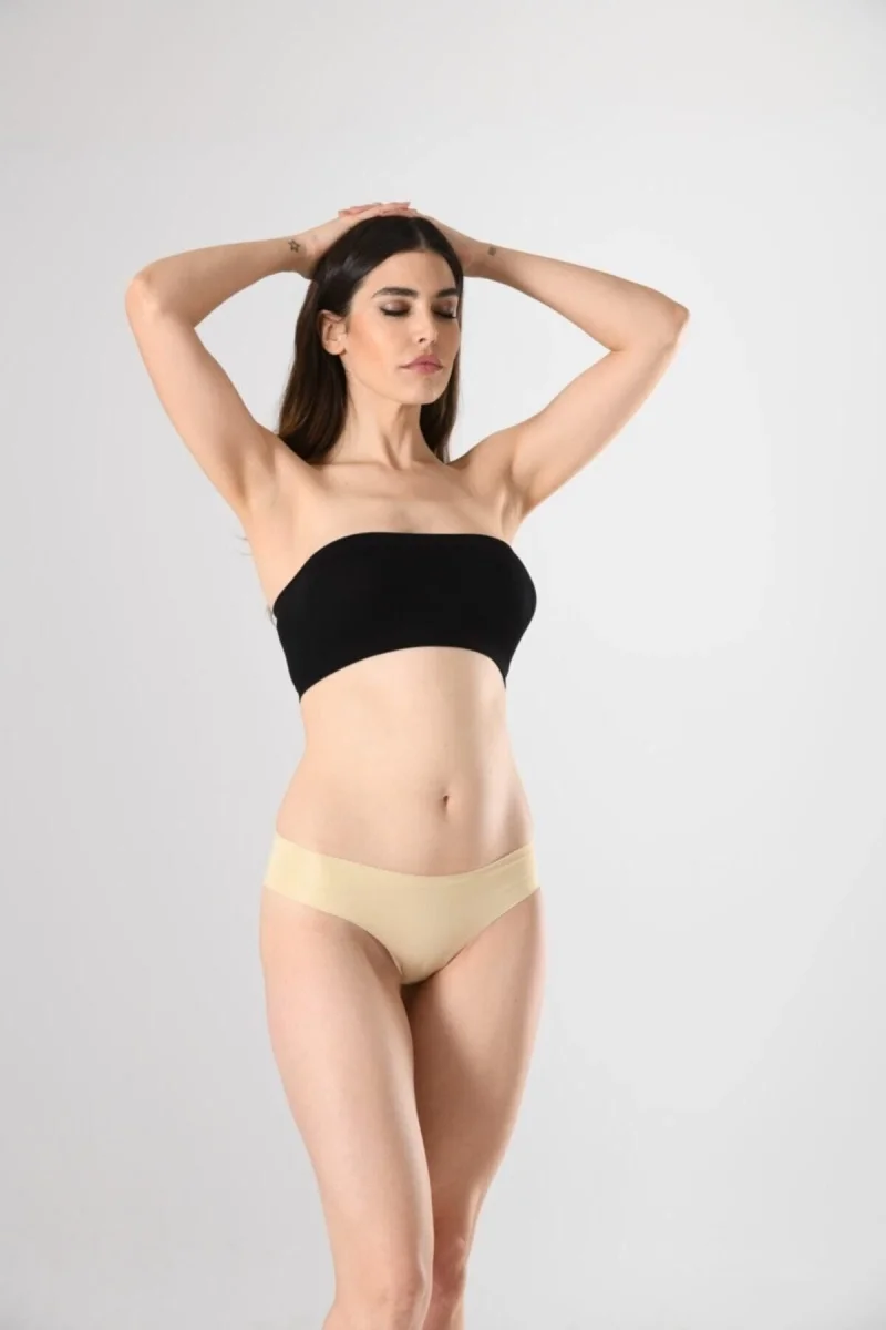 Miss Fit 12583 Lazer Kesim Silikonlu Slip