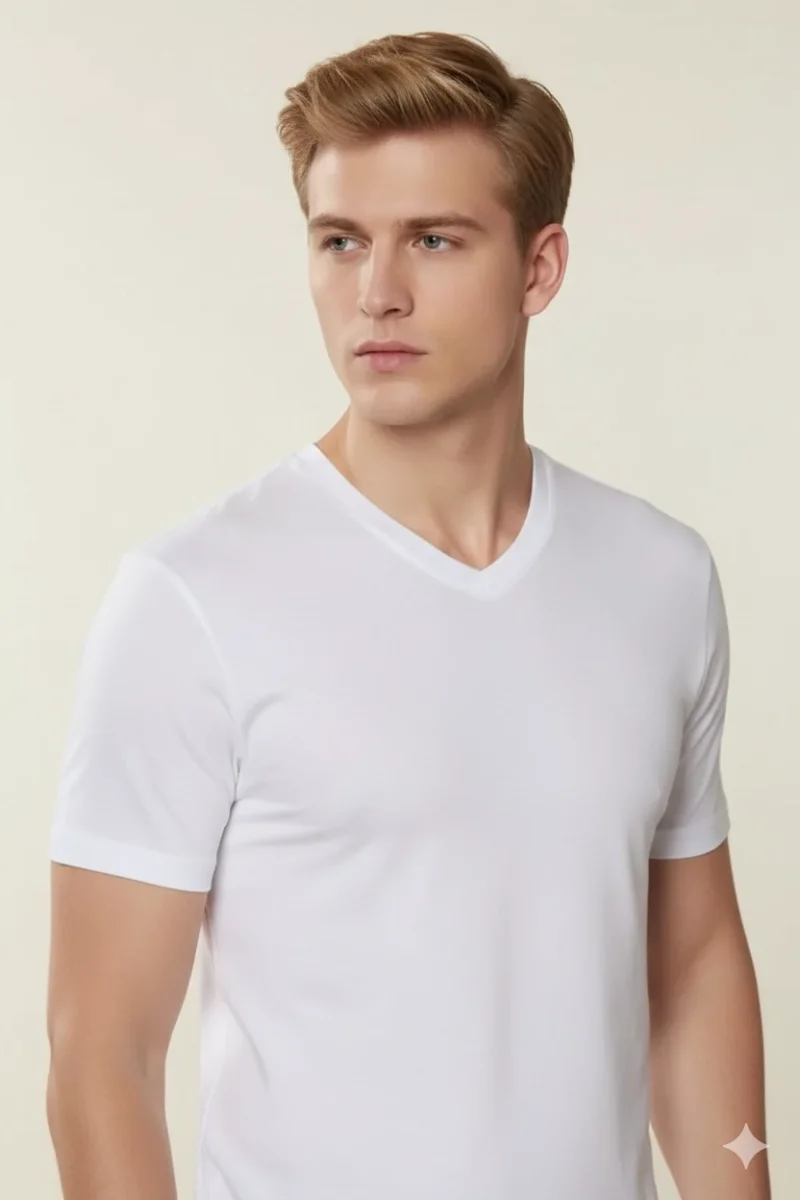 Şahinler V Yaka Erkek  Penye E008