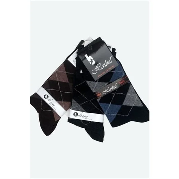 Hasbal Erkek  Çorap 12 Adet