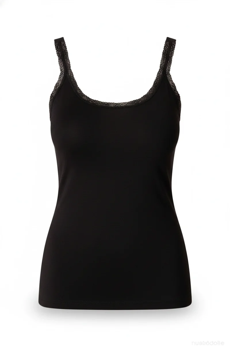 Şahinler Çift Askı Dantelli Atlet B615