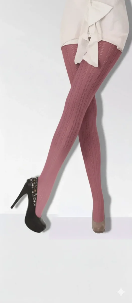 Daymod Martina Kadın File Desenli Külotlu Çorap