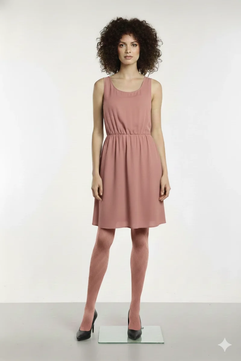 Daymod Kadın Delhi File Desenli Külotlu Çorap