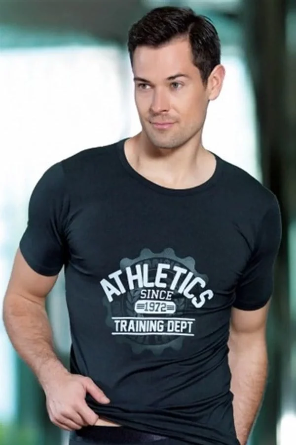 Berrak Erkek  Athletick Baskılı Tshirt 1036
