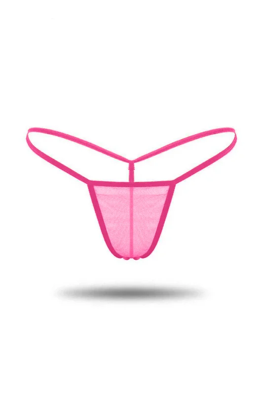 Tül Detaylı Tanga Külot