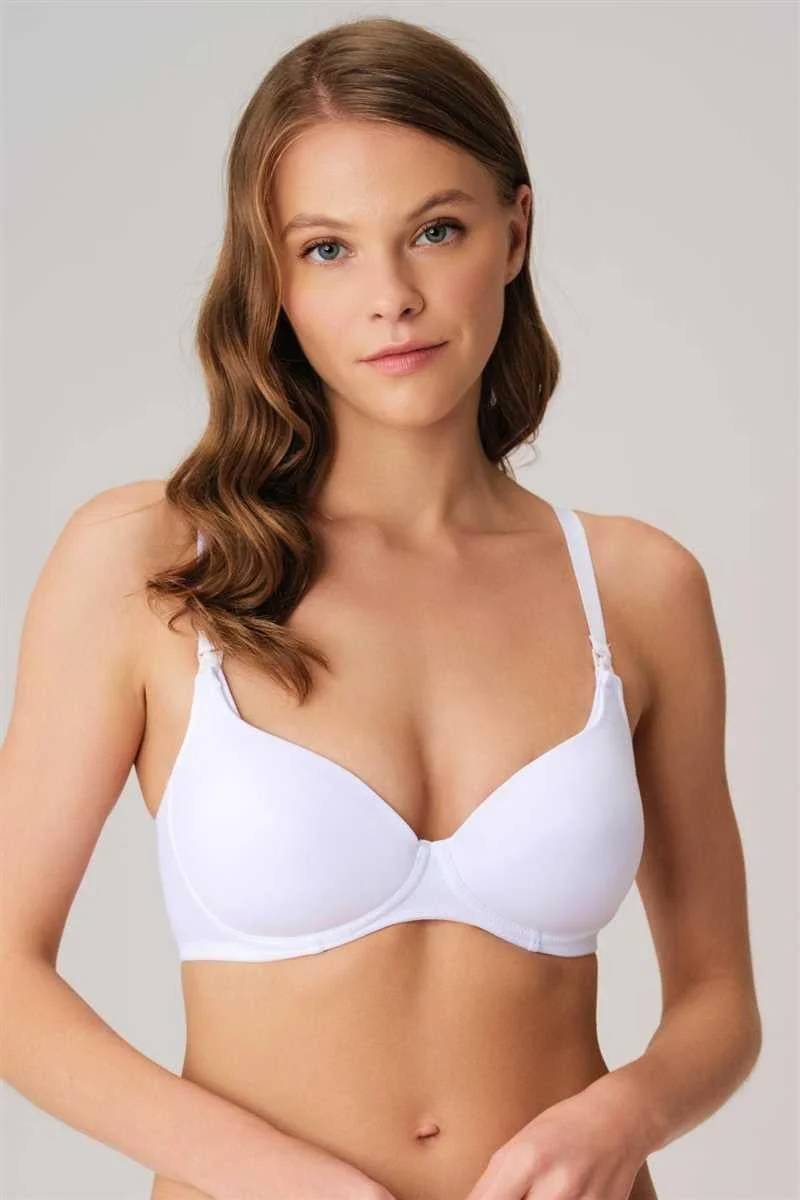 Balensiz Lohusa Önden Açılan Yumuşak Süngerli Emzirme Sütyeni