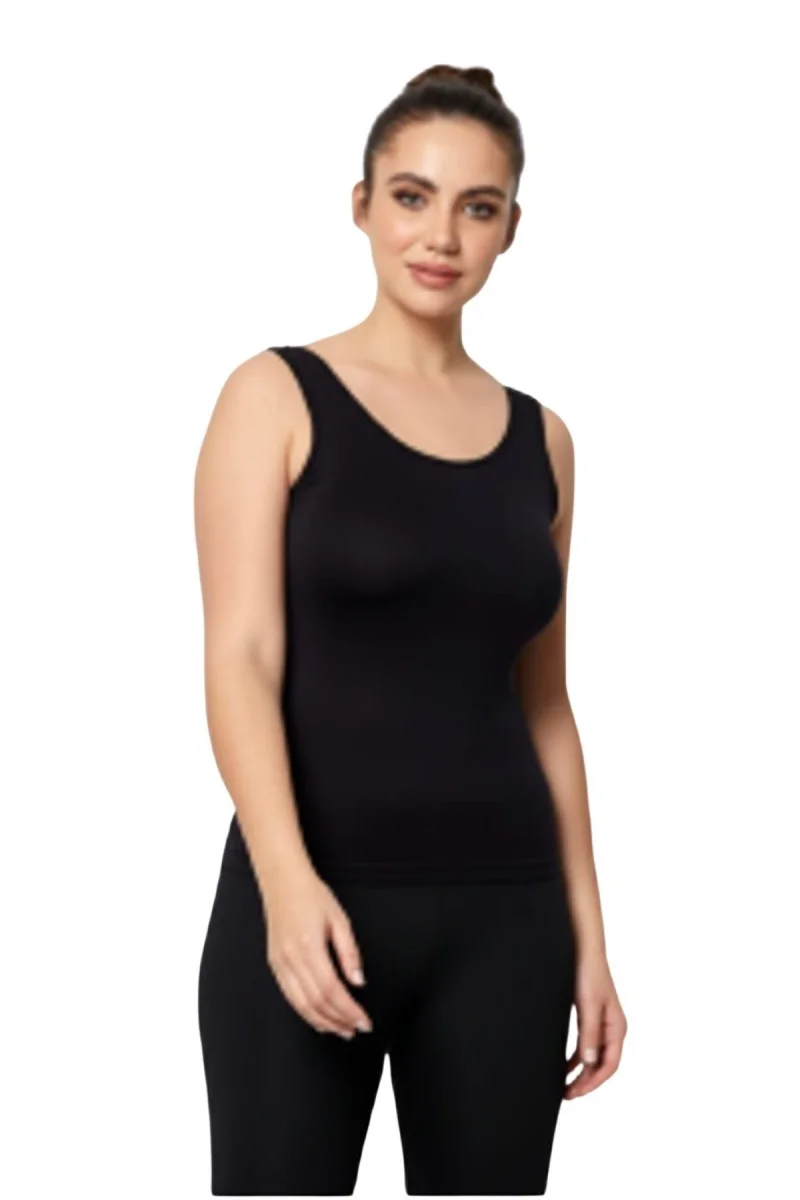 Dikişsiz Bayan Kalın Askılı Atlet  Kadın Ak4242