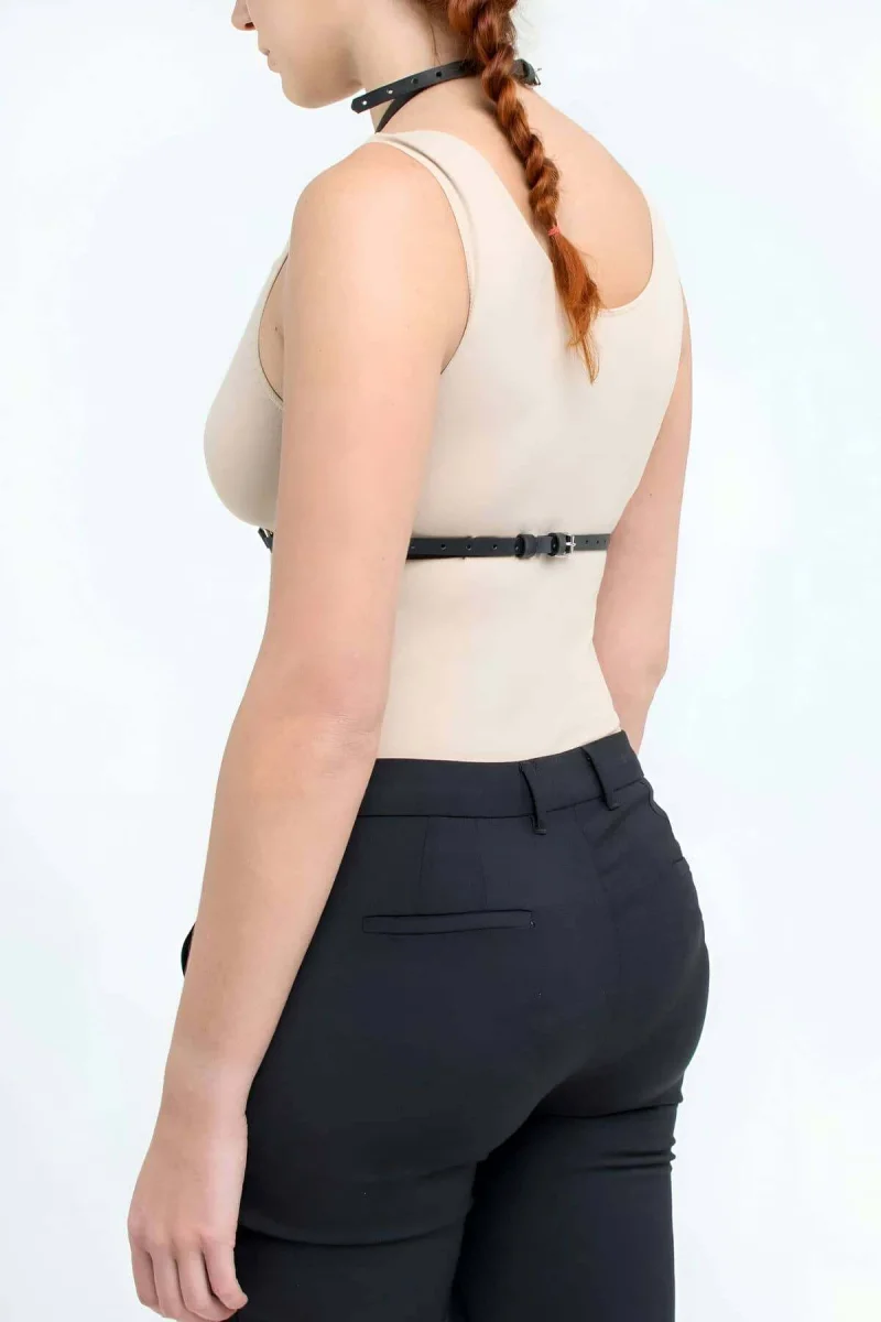 Elbise Üstü Deri Aksesuar, T-shirt Üzeri Deri Aksesuar - Brf850