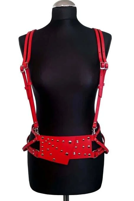 Fantazi Deri Omuzdan Askılı Harness - Brf918