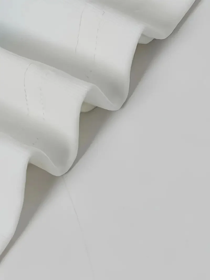 Ördek Baskılı ve Yuvarlak Yakalı   Günlük Büyük Boy Siyah Tişört. - Beyaz -