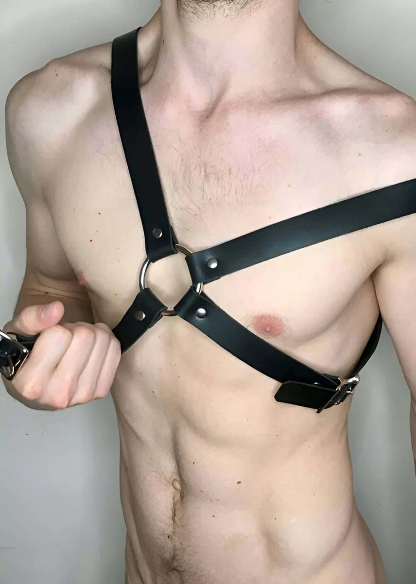 Çapraz Göğüs Detaylı Erkek  Fantazi Giyim - Brfm12