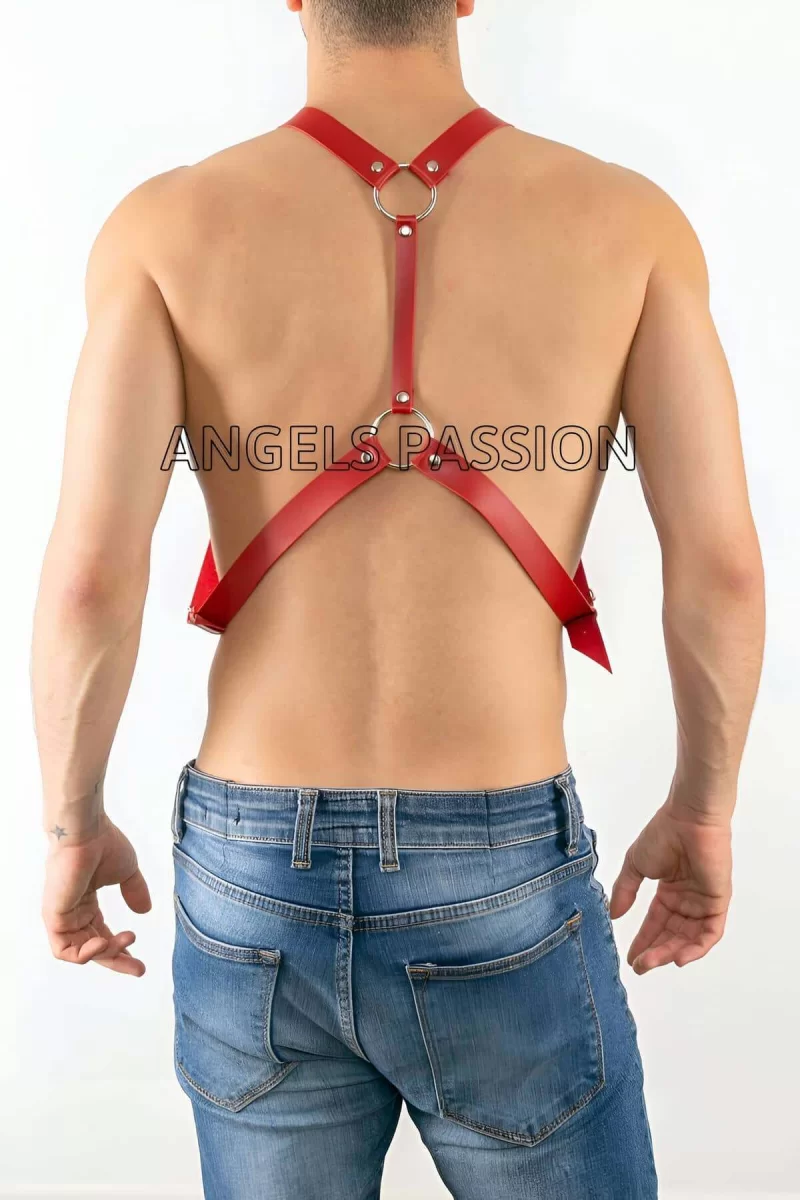 Deri Erkek  Harness Pantolon Aksesuar, Göğüs Erkek  Harness - Brfm27