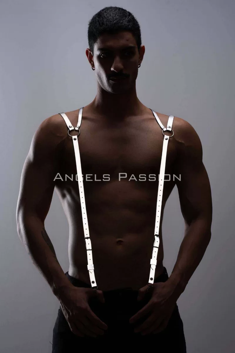 Reflektörlü (karanlıkta Yansıyan) Erkek  Pantolon Askısı, Erkek  Pantolon Omuz Kemeri - Brfm10