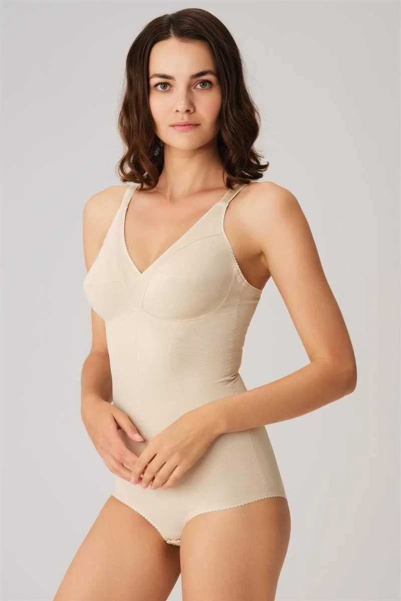 Toparlayıcı Vücut İnceltici Dikişli Alttan Kancalı Sıkı Badi Korse