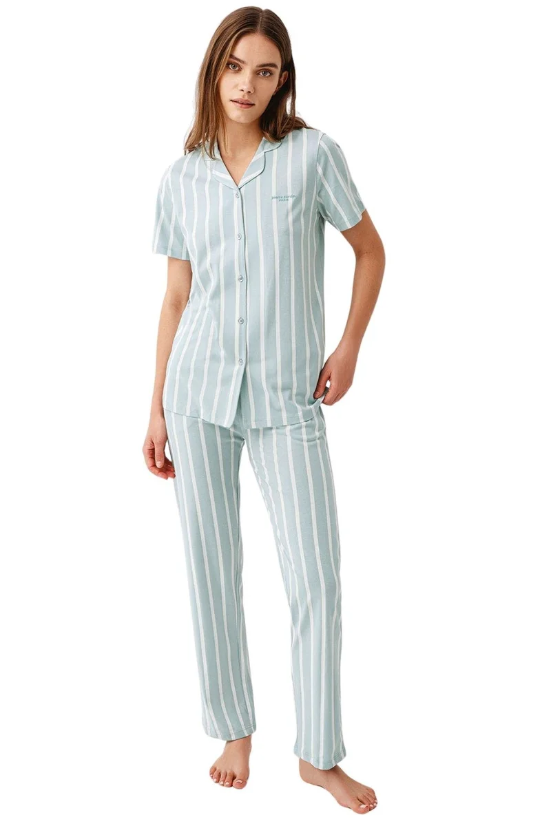 Gömlek Pijama Takım Kadın Pc9153-s