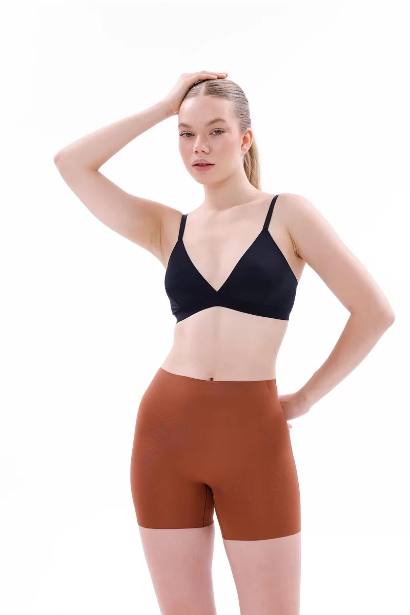 Kahverengi Mı 2703 Lazer Kesim İz Yapmaz Hayalet Boxer