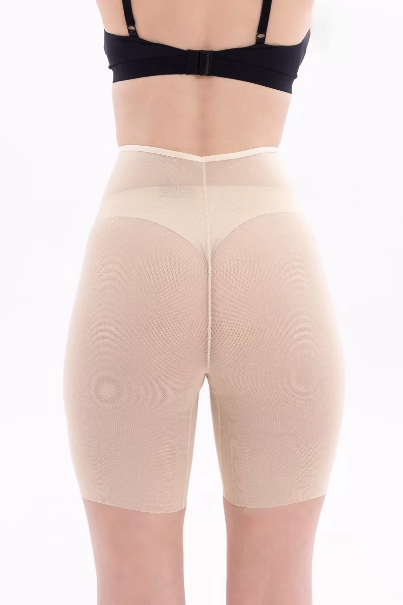 Ten Mı Emay 2705 Lazer Tül Toparlayıcı Paçalı Boxer Hayalet Korse