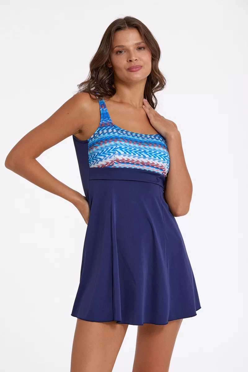 Argento 0341-3017 Kadın Elbiseli Mayo